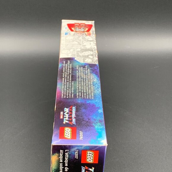 Lego 76207 Thor Love & Thunder Attack On New Asgard 159 Pieces Set Box Damage - Picture 6 of 7